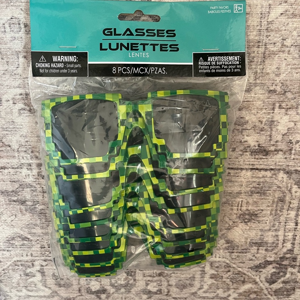 NWT Minecraft SunGlasses Multipack - Kids - OS